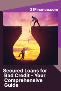 Secured-Loans-for-Bad-credit-21Finance-Pinterest